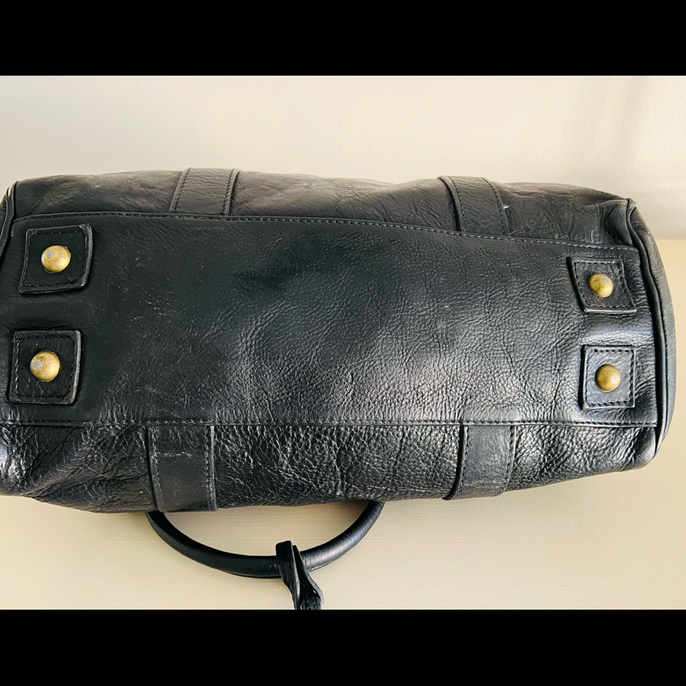 Mulberry Bayswater large, black leather pepped bag. Good condition. - Picture 7 of 8